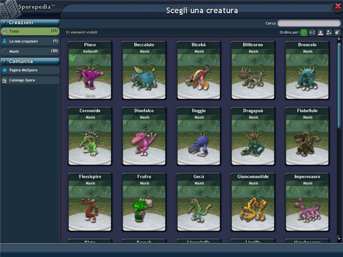 Spore Creature Creator - Download Gratis